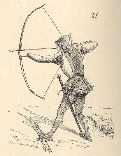 Archer en position de tir